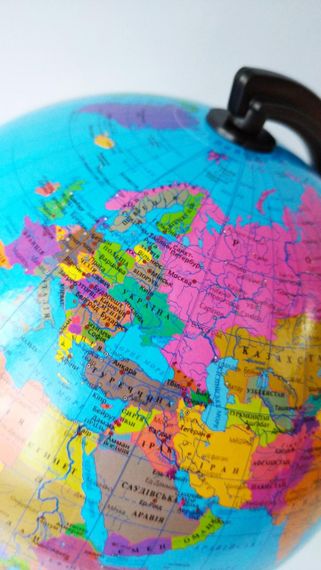 Глобус политический 220 мм | глобус на пластиковой подставке | глобус настольный политический | | Зображення 2