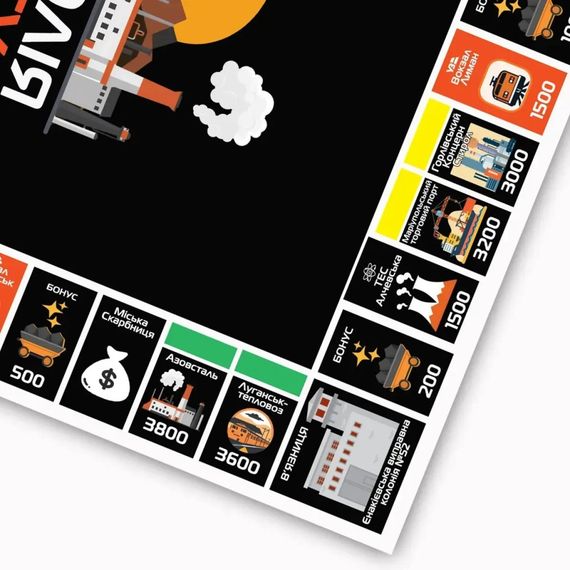 Настільна гра Монополія Донбасу PLR-0046 від 2 до 5 гравців | Зображення 3