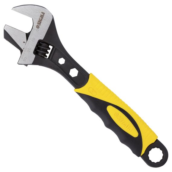 Ключ розвідний Sigma 200 мм 0-30 мм CrV (4100921)