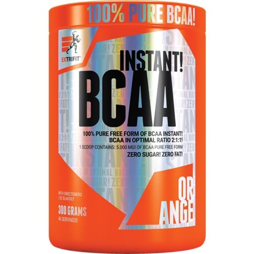Амінокислота BCAA для спорту Extrifit BCAA Instant 2:1:1 300 g /46 servings/ Orange