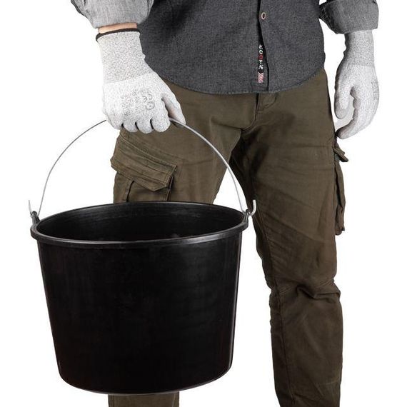 Відро будівельне 12 л INTERTOOL KT-0032 | Зображення 3