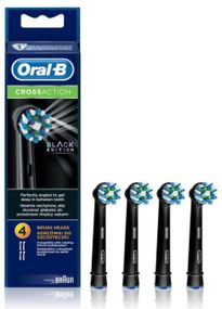 Насадки для електричної зубної щітки Oral-B Cross Action Black Edition 4 шт