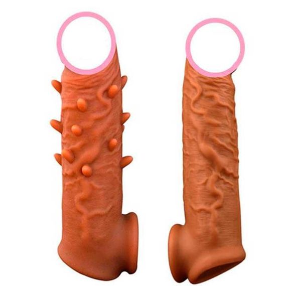 Насадка на пеніс із фіксацією мошок Toyfa XLover 16,5 см | Зображення 5