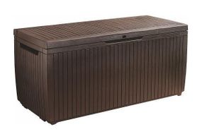 Сундук садовый пластиковый Keter Springwood 305 л для хранения вещей коричневый 17202378