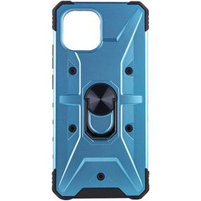 Ударостійкий чохол Pathfinder Ring для Xiaomi Redmi A1 / A2 TPU+PC, Кільце-тримач, Блакитний/Light Blue
