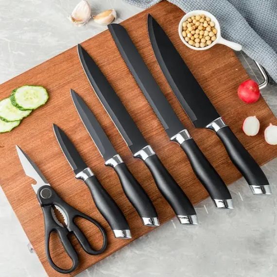 Набор кухонных принадлежностей 20 предметов с тройной подставкой | Зображення 1