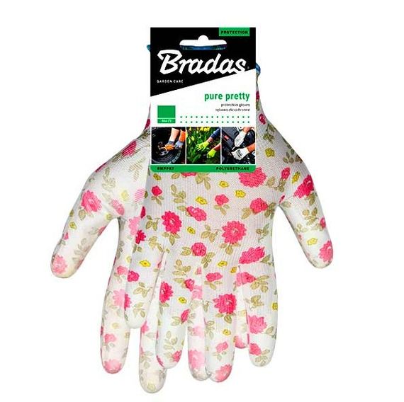 Рукавички захисні Bradas PURE PRETTY поліуретан розмір 6 RWPPR6 | Зображення 2