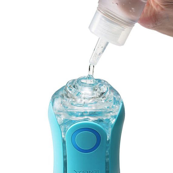 Мастурбатор Tenga Flip Orb — Ocean Blue, з можливістю зміни тиску та стимулювальними кульками всередині | Зображення 5