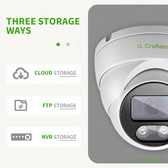 Стельова камера XMeye X 5MP 25FPS Indoor POE IP Focus: 2.8mm Білий (sv2739) | Зображення 5