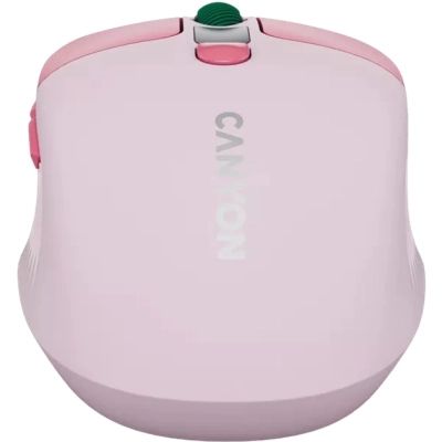 Мышка Canyon MW-26 LCD Silent Wireless/Bluetooth Pink (CNS-CMSW26P) | Зображення 8