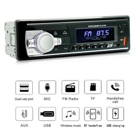 Автомагнітола з Bluetooth, USB-портами та 7-кольоровим підсвічуванням XPRO JSD-521 BT (42460-JSD-521_506)