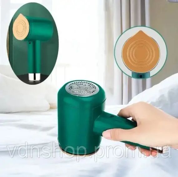 Компактна Дорожня Міні Праска+ Машинкою Для Стрижки Котишків 2в1 | Зображення 3