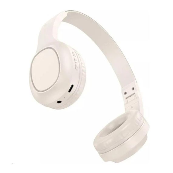 Бездротові навушники HOCO W46 Charm BT headset Milky White | Зображення 2