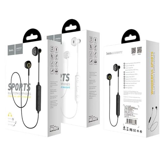 Наушники вакуумные Bluetooth HOCO ES21 Wonderful sports | Зображення 3