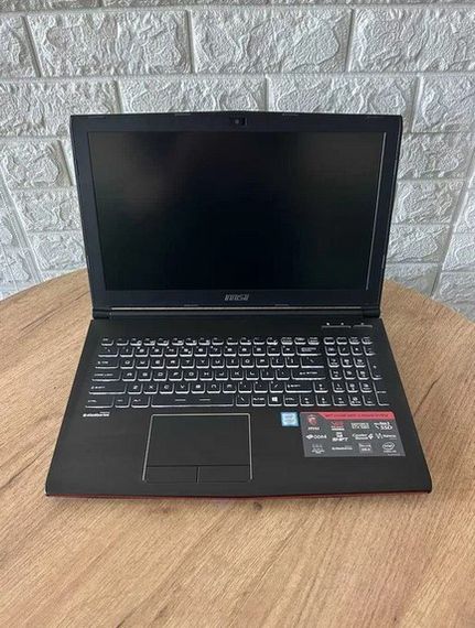 Ноутбук MSI GP62 Leopard 6RF 15,6" FHD i7 6700HQ 8Gb SSD128Gb+HDD1Tb GTX 1060  Б/В | Зображення 1
