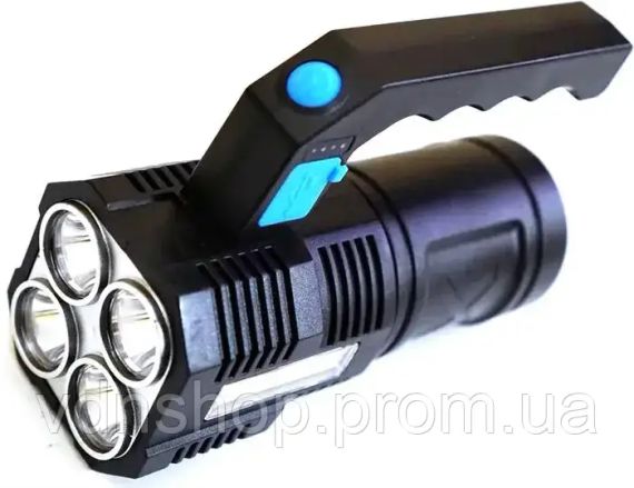 Фонарик Multi Fuction Portable Lamp водонепроницаемый. Светодиодный ручной фонарь с зарядкой от USB | Зображення 1