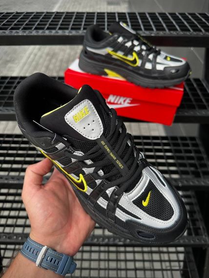 Кросівки Nike P6000 чорні з сірим та жовтим | Зображення 8