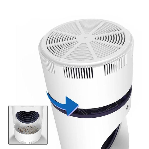 Лампа-пастка для комарів та комах, від USB, Mosquito Killer 360 / Електричний знищувач комарів | Зображення 3