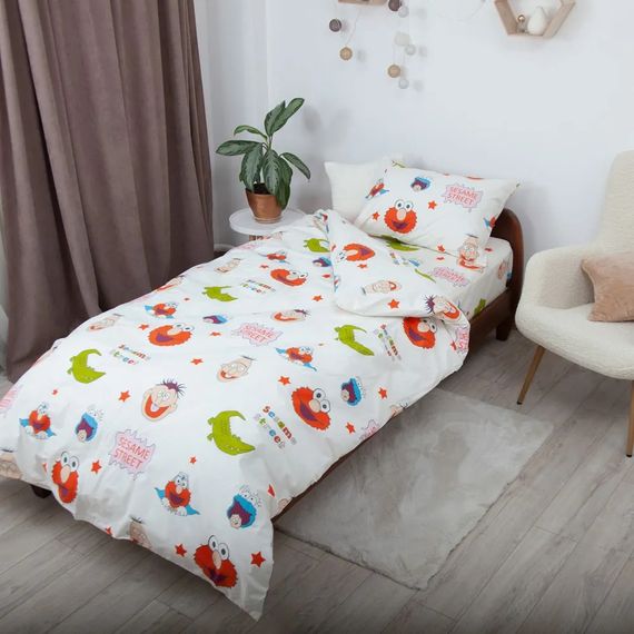 Постільна білизна підліткова ТЕП Soft dreams Сезам Стріт 2-04191-29911 150х215 см | Зображення 3