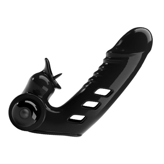 Насадка на палец - Pretty Love Corbin Finger Vibrator Black Sex Aura | Зображення 2
