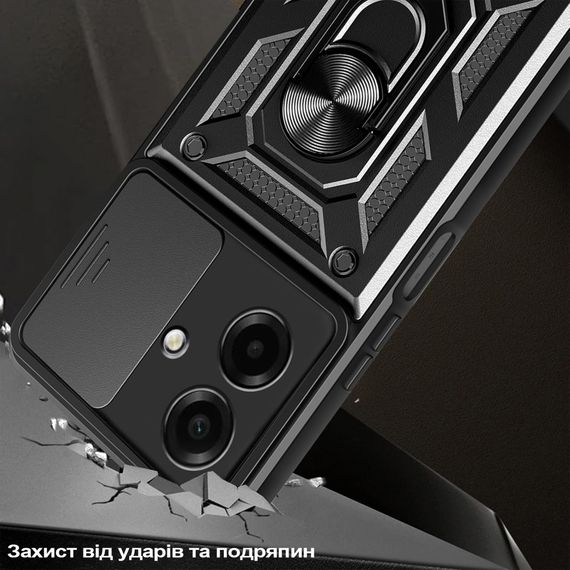 Чохол до мобільного телефона BeCover Military Samsung Galaxy A07 SM-A075 Black (713897) | Зображення 1