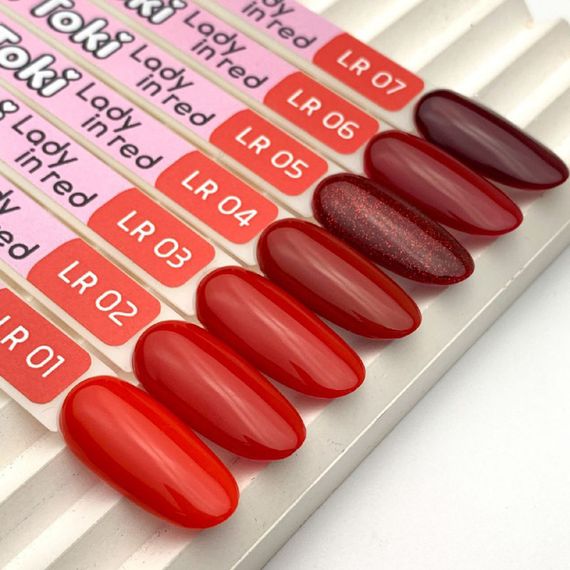 Гель-лак Toki-Toki Lady in Red LR 06 перец чили 5мл | Зображення 2