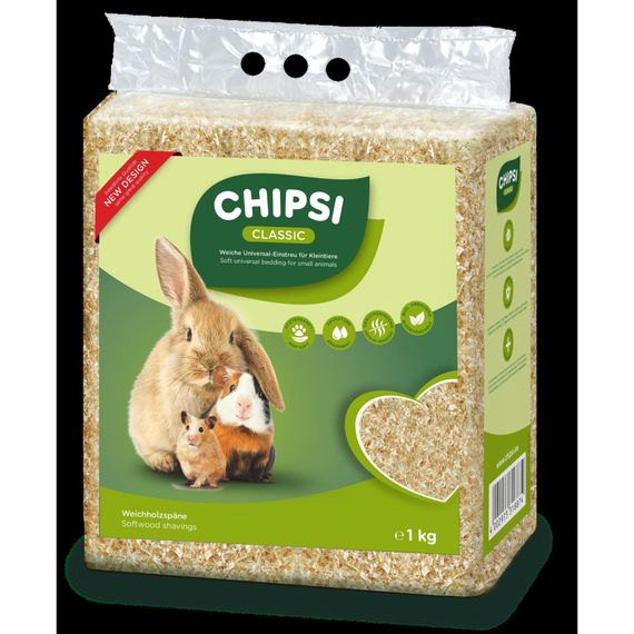 Наповнювач Chipsi для гризунів Класік гігієнічний тирса 15 л/1 кг | Зображення 2