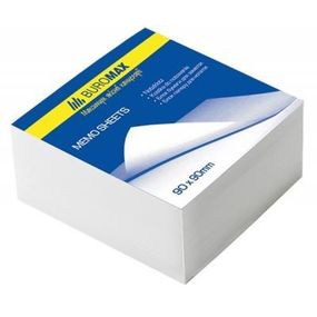 Бумага для заметок Buromax White 80х80х30мм., unglued (BM.2201) - Топ Продаж!