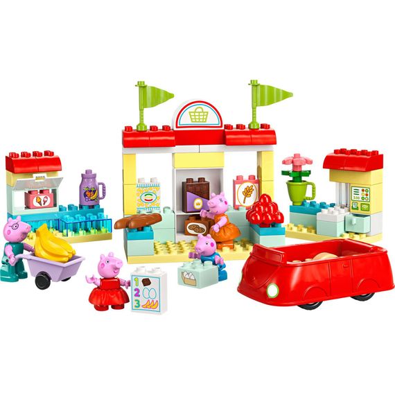 Конструктор LEGO DUPLO Peppa Pig Супермаркет Пеппи (10434) | Зображення 1