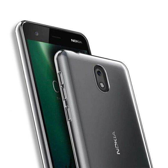 Прозорий Силіконовий чохол TPU для Nokia 3.1 | Зображення 1