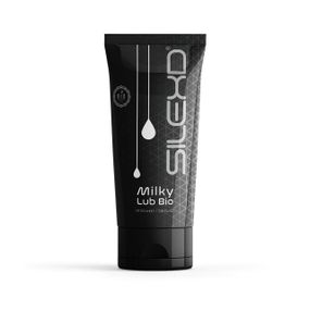 Лубрикант SilexD Milky Lub Bio на водній основі, з імітацією сперми, 100 мл Sex Aura