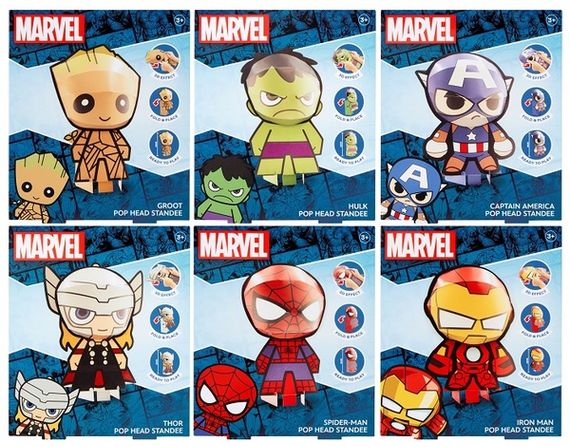 Набір для творчості Disney Marvel POP HEAD 20 см, в асортименті | Зображення 1