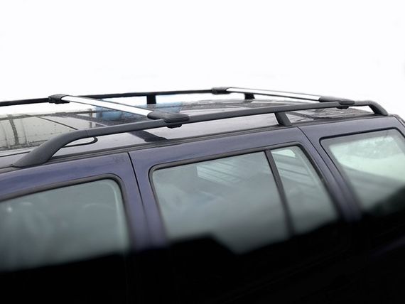 Перемички на звичайні рейлінги без ключа Can V1 (2 шт) до 138 см, Сірі для Fiat Scudo 2022- рр | Зображення 6