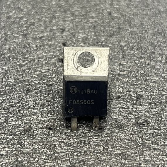 Диод F08S60S оригинальный демонтаж, TO220-2pin ( 600V, 8A ) б/у