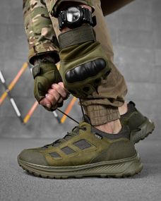Тактичні літні кросівки сітка Eхtreme Olive  олива