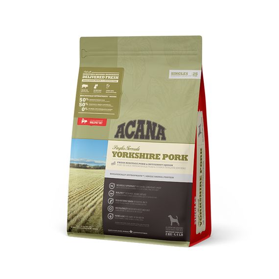 Корм Acana Yorkshire Pork сухий монопротеїновий для собак будь-якого віку 2 кг