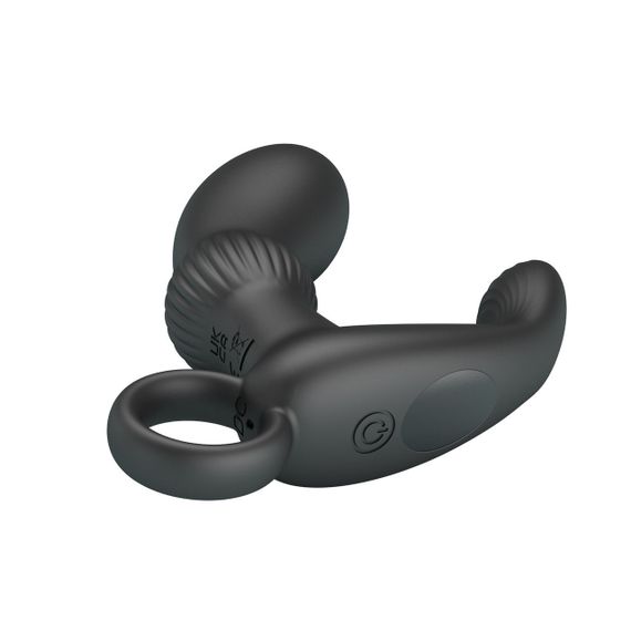 Массажер простаты PRETTY LOVE Cayla black, 12 vibration functions Memory function Sex Aura | Зображення 8