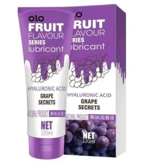 Лубрикант OLO Fruit Flavour Series - Grape Secrets (Виноград) Sex Aura