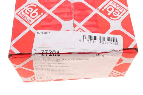 Наконечник тяги рулевой BMW 5 E60 E61 03-10 7 E65-E66 02-08 27204 | Зображення 4