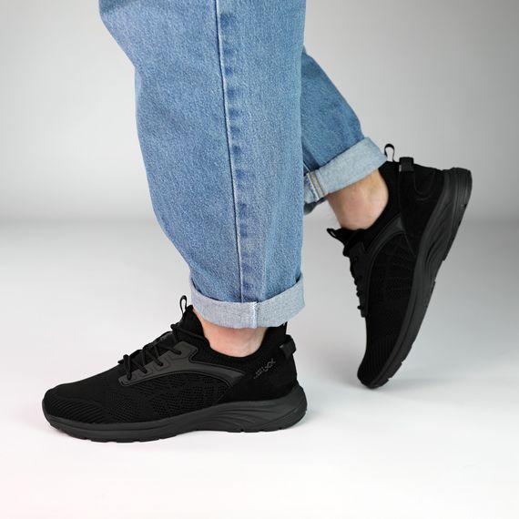 Кросівки чоловічі 591673 Чорні 41 42 43 44 45 46 | Зображення 9