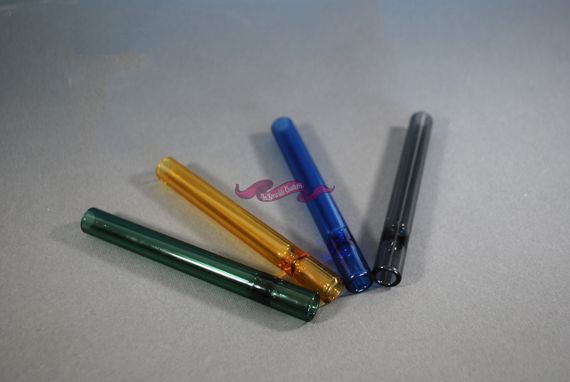 Стеклянная трубка One Hitter Синий | Зображення 3