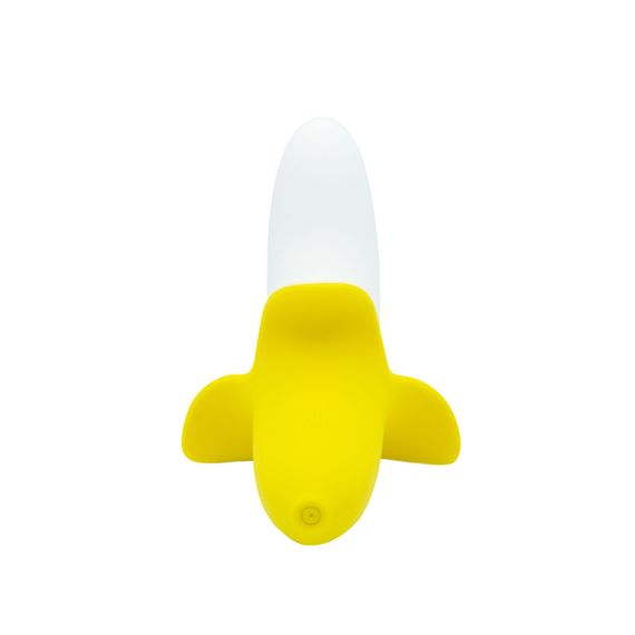 Вибратор-банан Banana Bliss Mini Silicone Vibrator, вагинально-клиторальная стимуляция, 10 режимов | Зображення 1