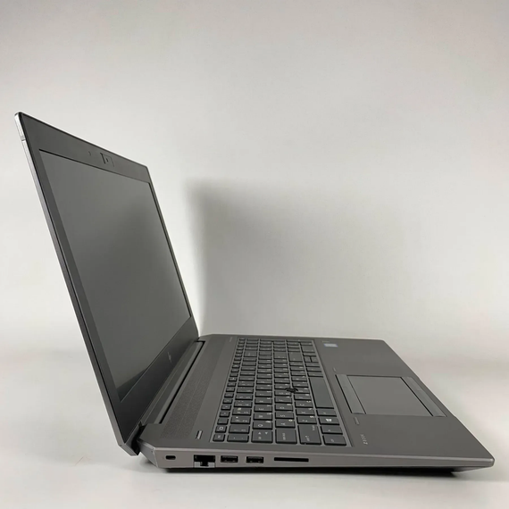 Мобильная рабочая станция Б-класс HP ZBook 15 G5 / 15.6" (1920x1080) IPS / Intel Core i7-8850H (6 (12) ядра по 2.6 - 4.3 GHz) / 16 GB DDR4 / 250 GB SSD / nVidia Quadro P1000, 4 GB GDDR5, 256-bit / Fingerprint / WebCam / HDMI б/у + Подарок Мышь / USB | Зображення 3