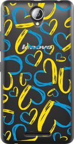 Чехол на Lenovo A5000 Сердца UA "5292u-119-17620"