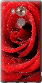 Чехол на Huawei Mate 8 Красная роза "529u-269-17620"