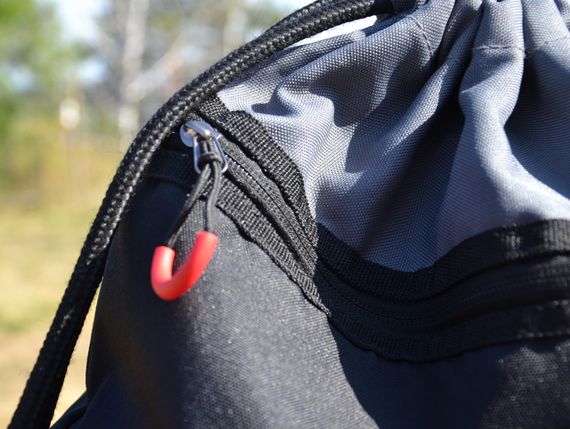 Рюкзак спортивний Power System PS-7011 Gym Sack Alpha Blak/Grey | Зображення 6