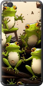 Чехол на HTC One X9 Жабки "5656u-783-17620"