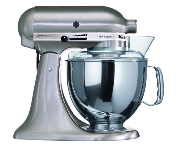 Планетарний міксер KitchenAid 5KSM150PSENK ARTISAN, 4.83 л, матовий нікель