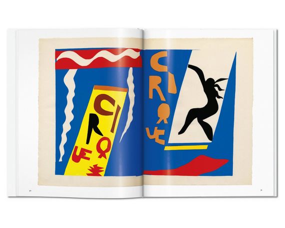Книга про творчість Матісса Matisse. Cut-outs. Gilles Néret, Taschen Історія мистецтв великі художники книги | Зображення 6