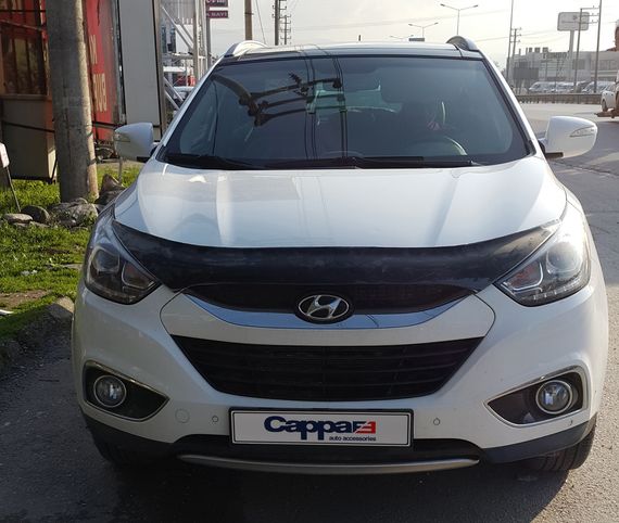 Дефлектор капоту (EuroCap) для Hyundai IX-35 2010-2015рр | Зображення 5